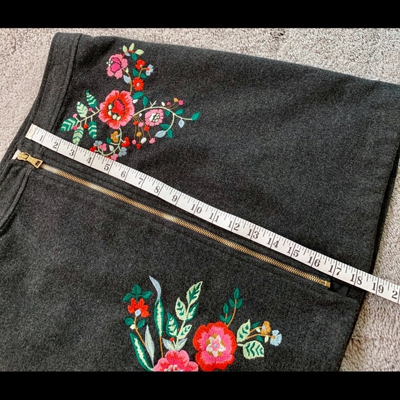 Loft Embroidered Skirt - Picture 7 of 7